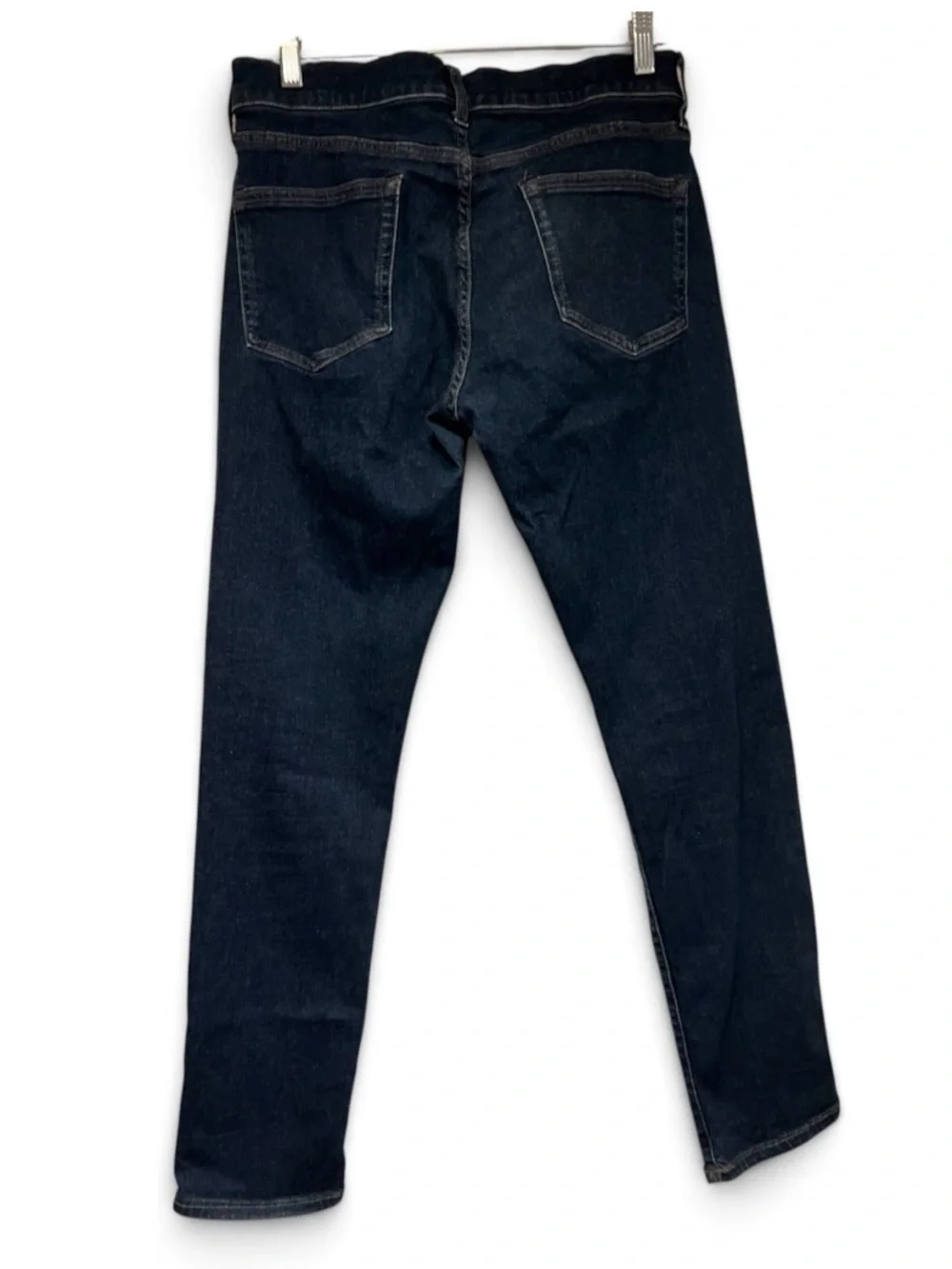 J Crew Classic Men's Dark Blue Denim Jeans style 484 (slimmer cut) size 30W x 32